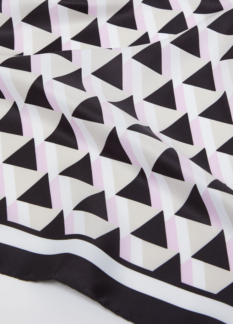 Foulard avec imprimé géométrique noir Liu Jo - medium