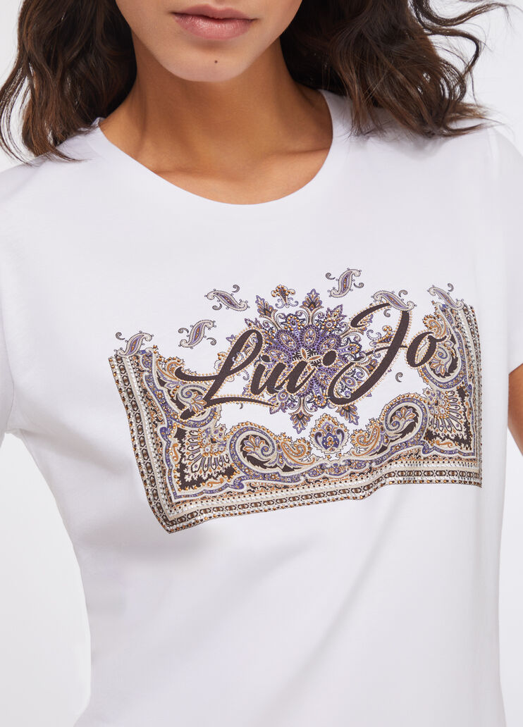 T-Shirt Liu Jo Better Weiß/Print Liu Jo - medium