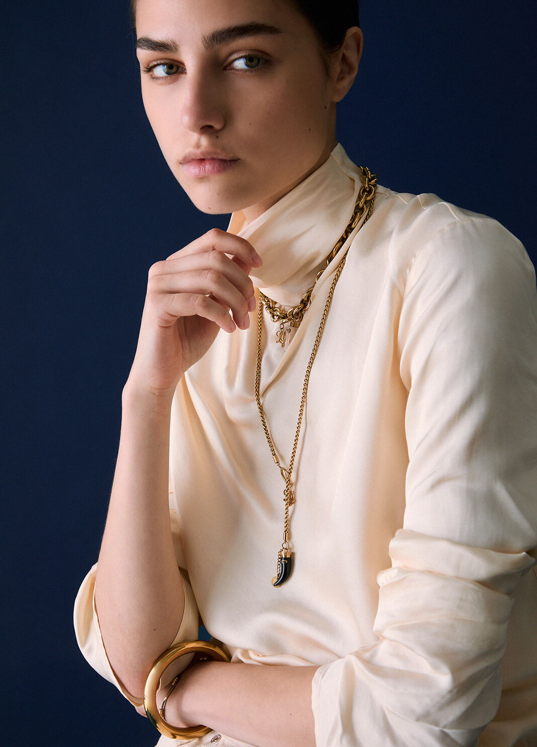 Satin Blouse cream Liu Jo - large image number 2