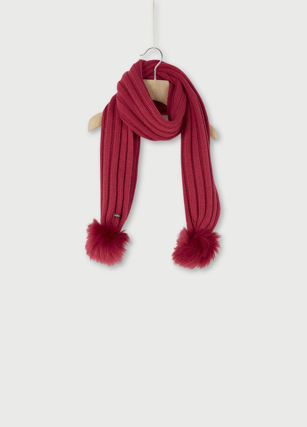 Scarf with pompoms Pink Liu Jo - large image number 0