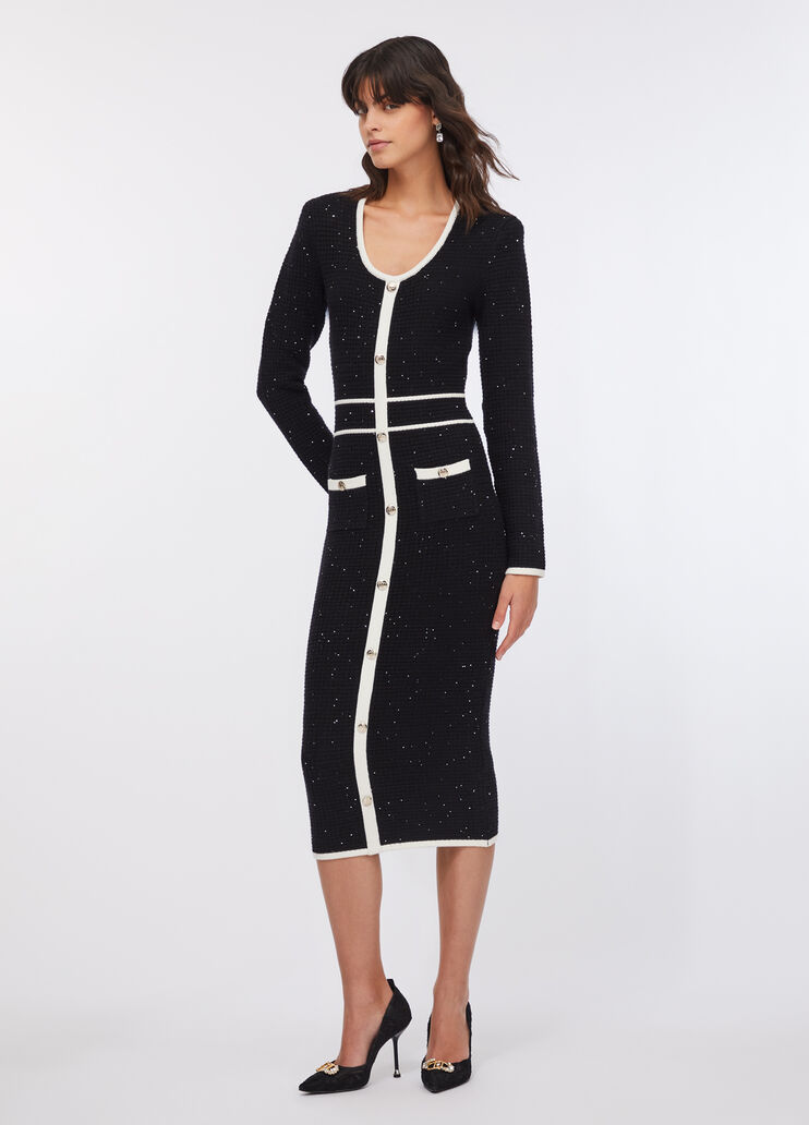 Lurex® dress black Liu Jo - medium