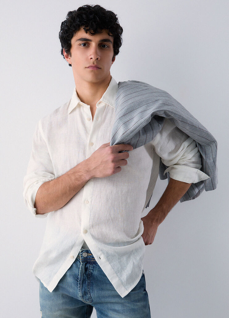 100% linen shirt white Liu Jo - medium