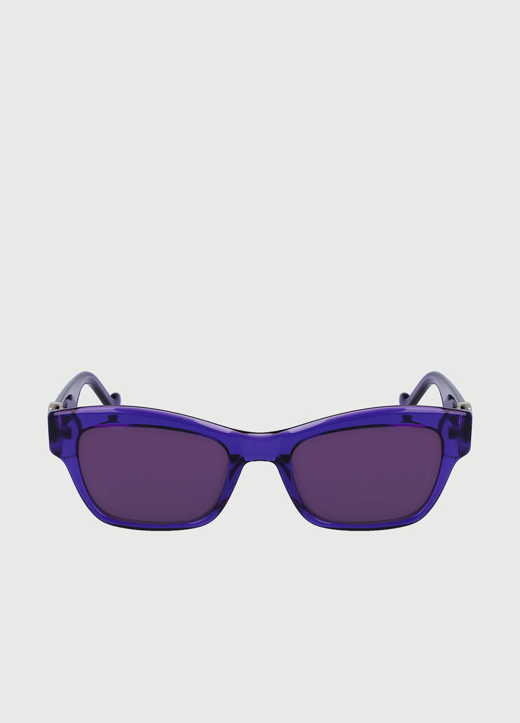 Rectangular sunglasses purple Liu Jo - large image number 0