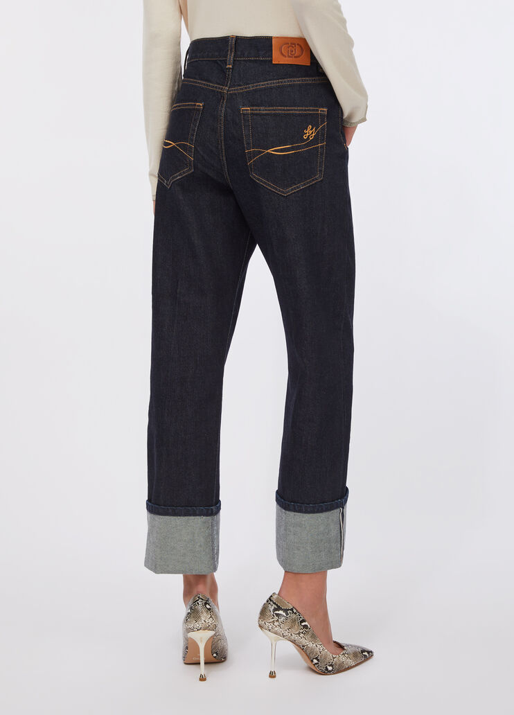 Jeans im Straight Fit Liu Jo Better Klassische Waschung Liu Jo - large image number 1