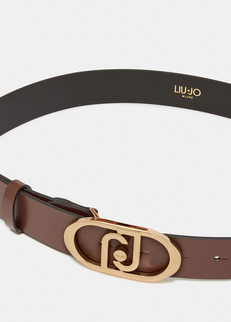 Ledergürtel LaPuffy Dunkelbraun Liu Jo - large image number 4