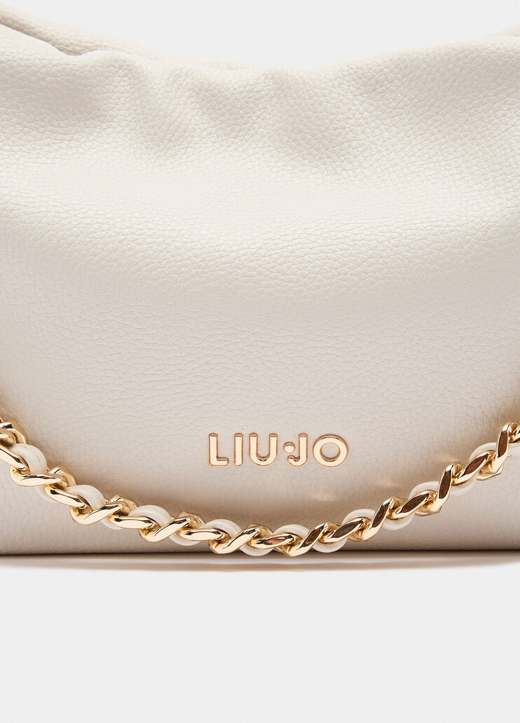 Bolso pequeño con cadena blanco Liu Jo - large image number 4