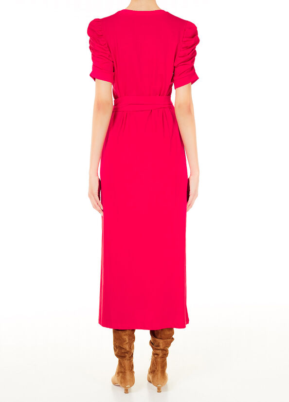 Long dress with belt Red Liu Jo - large image number 1