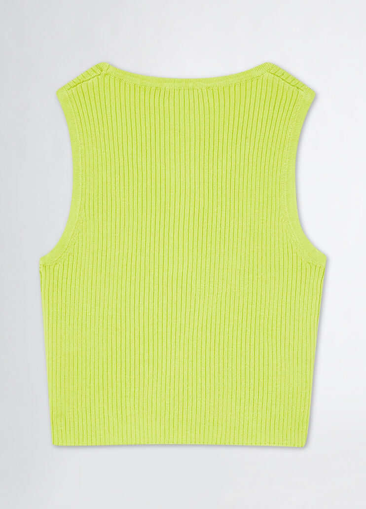 Top with logo yellow Liu Jo - medium