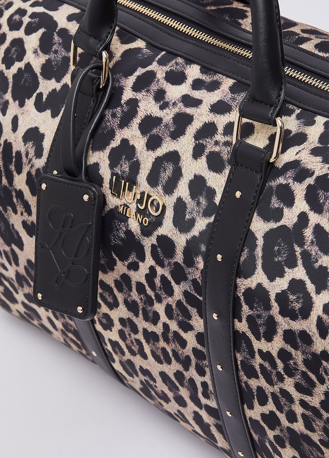 Reisetasche mit Tiermuster Schwarz Animal-Print Liu Jo - large image number 4