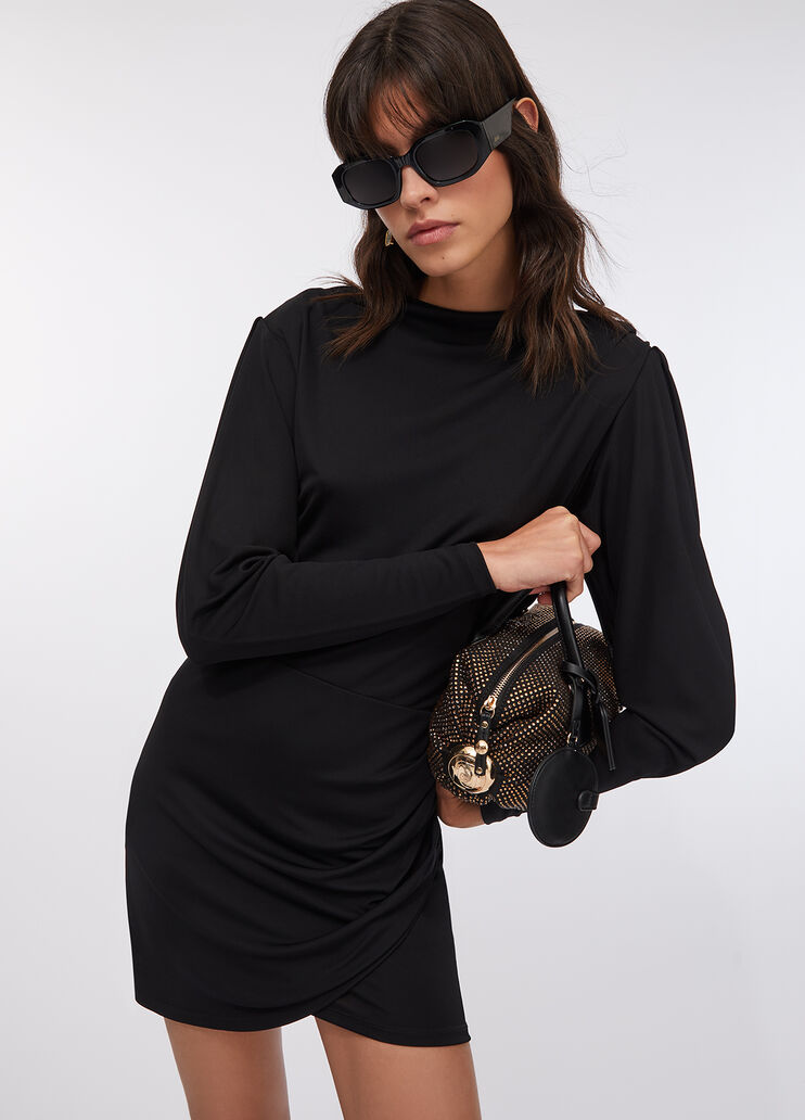 Draped dress black Liu Jo - large image number 2