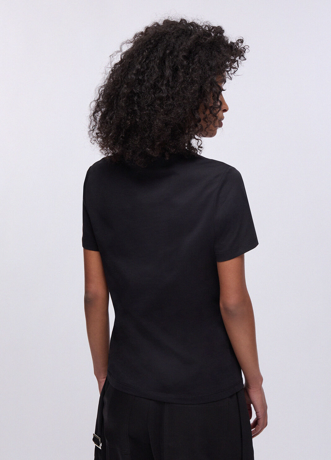 T-shirt with appliqu&eacute; details black Liu Jo - large image number 1