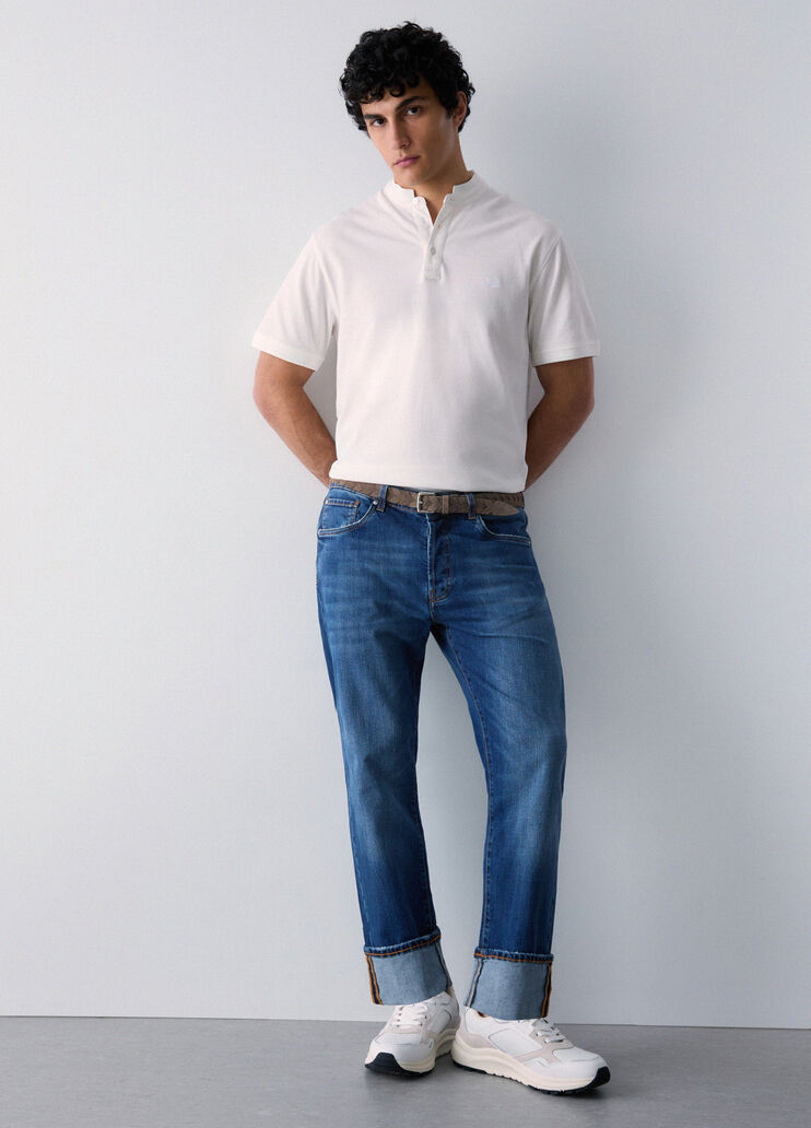 Comfort-fit jeans blue denim Liu Jo - medium