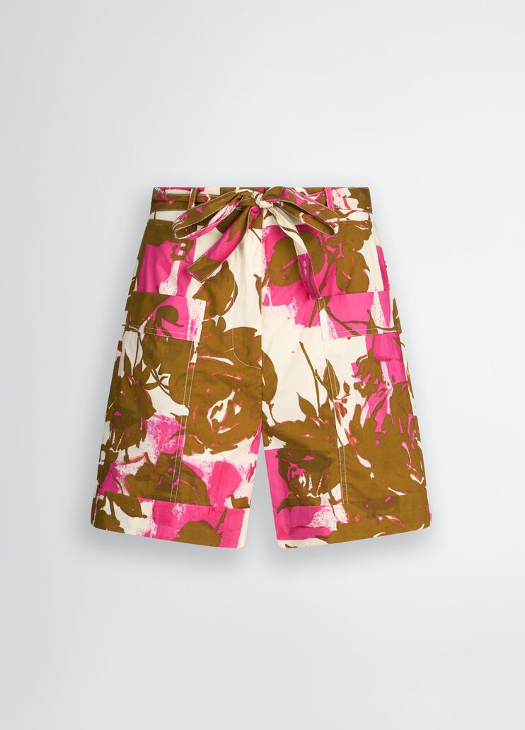 Poplin shorts floral Liu Jo - large image number 6