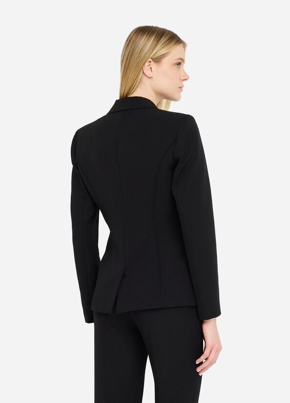 Slim-fit blazer black Liu Jo - large image number 1