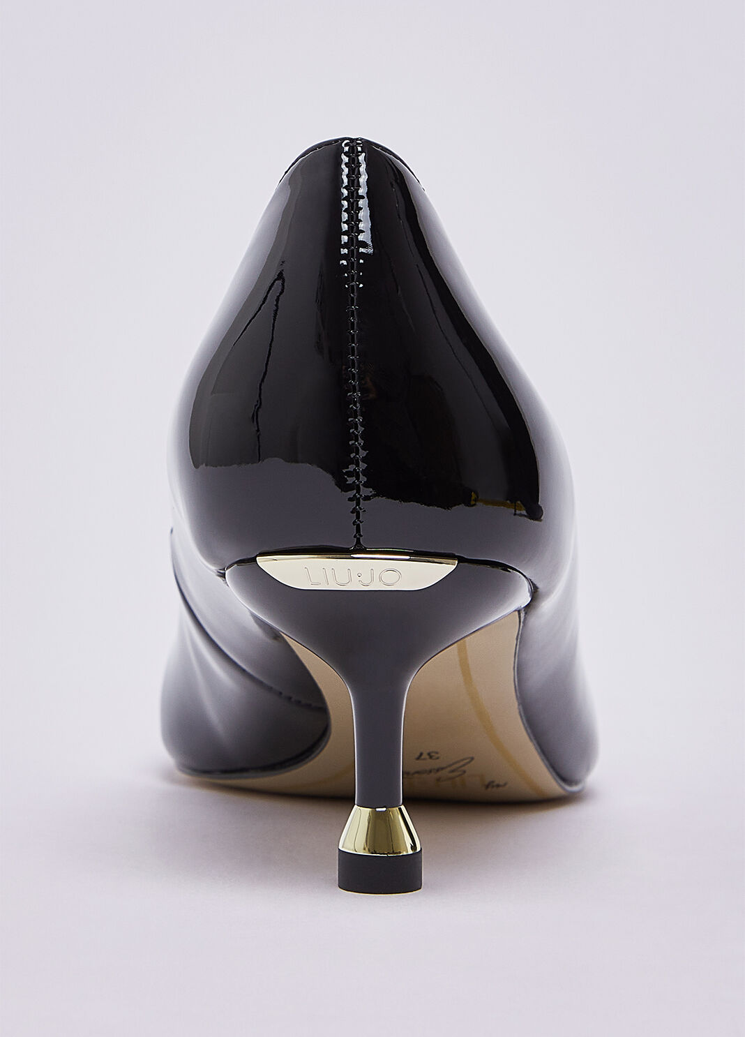 Pumps in patent leather with heel low black Liu Jo - large image number 6