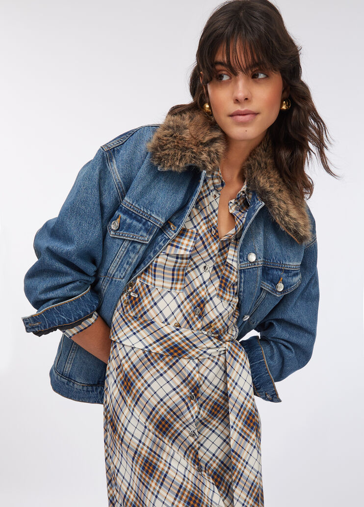 Denim jacket light blue denim Liu Jo - large image number 2