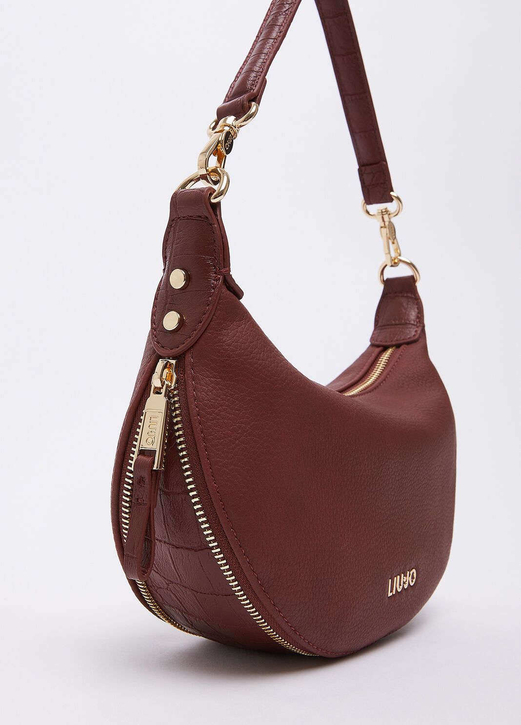 Small hobo bag burgundy Liu Jo - large image number 4