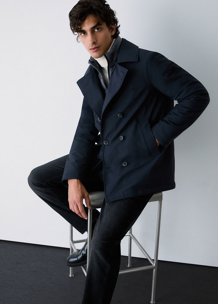 Jacket with removable padding dark blue Liu Jo - medium