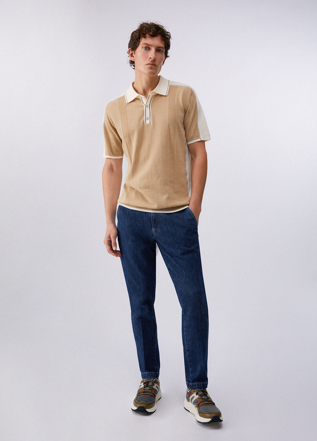 Chino en denim denim bleu Liu Jo - large image number 5