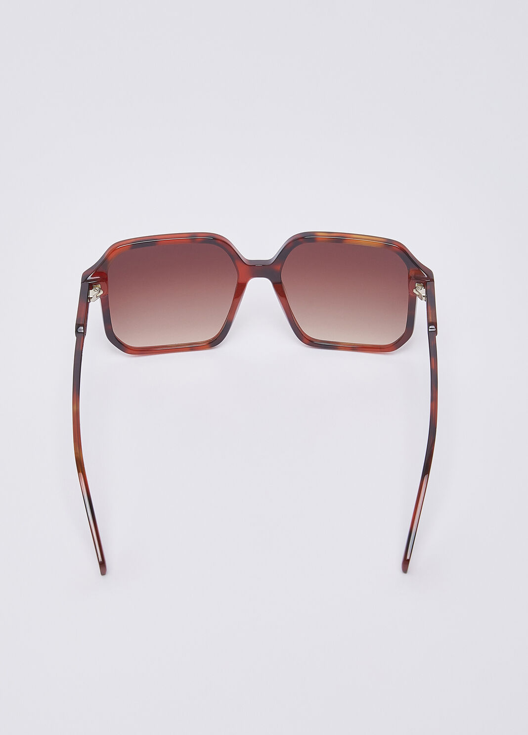 Lunettes de soleil carr&eacute;es &eacute;caille de tortue fonc&eacute;e Liu Jo - large image number 1