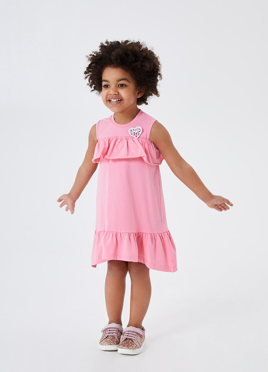 Vestito con cut out Rosa Liu Jo - large image number 3