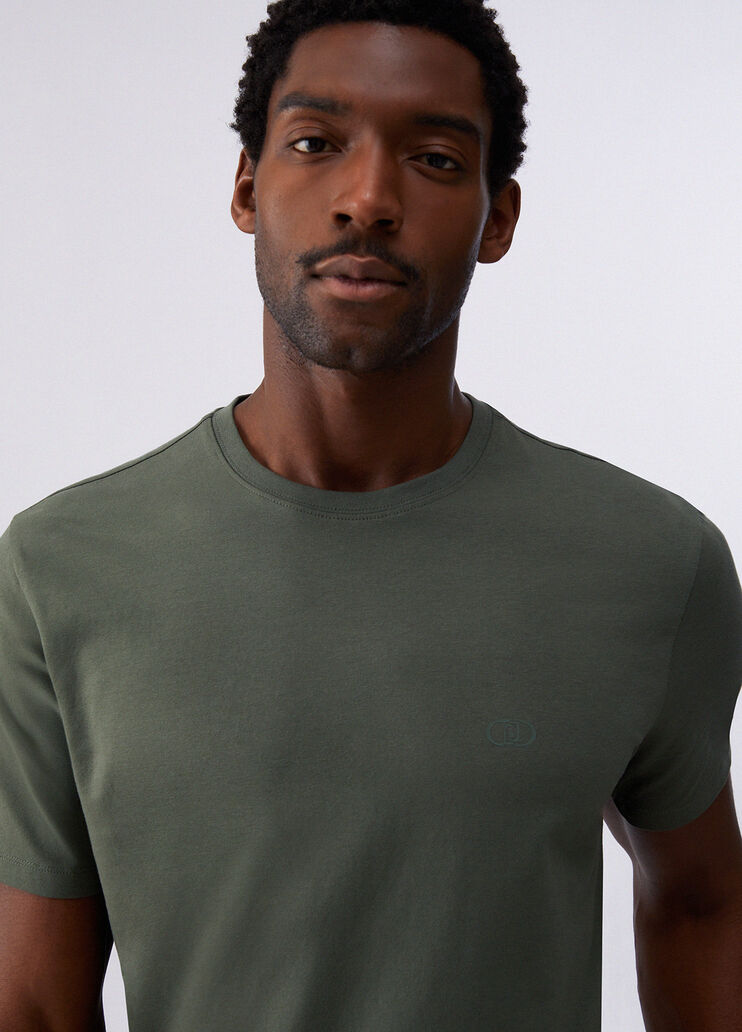 Regular-fit T-shirt thyme green Liu Jo - medium