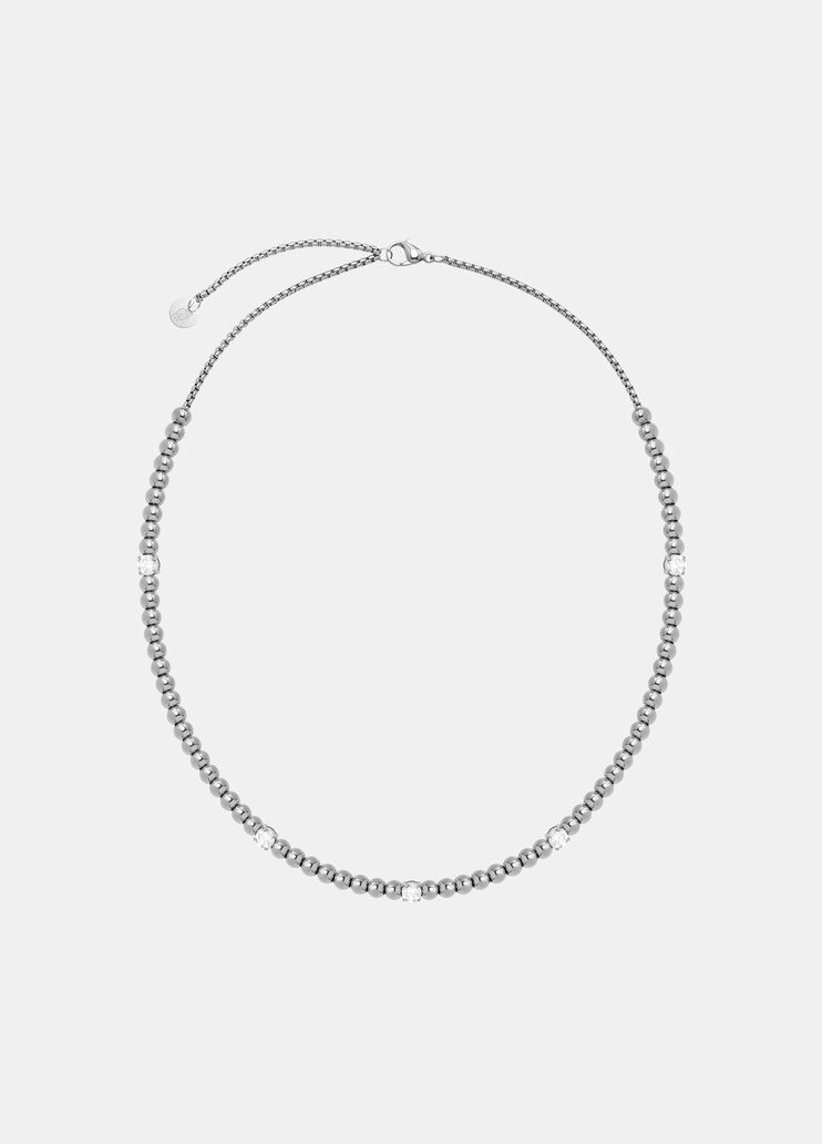 Choker with diamantés silver Liu Jo - medium Choker with diamantés silver Liu Jo - medium
