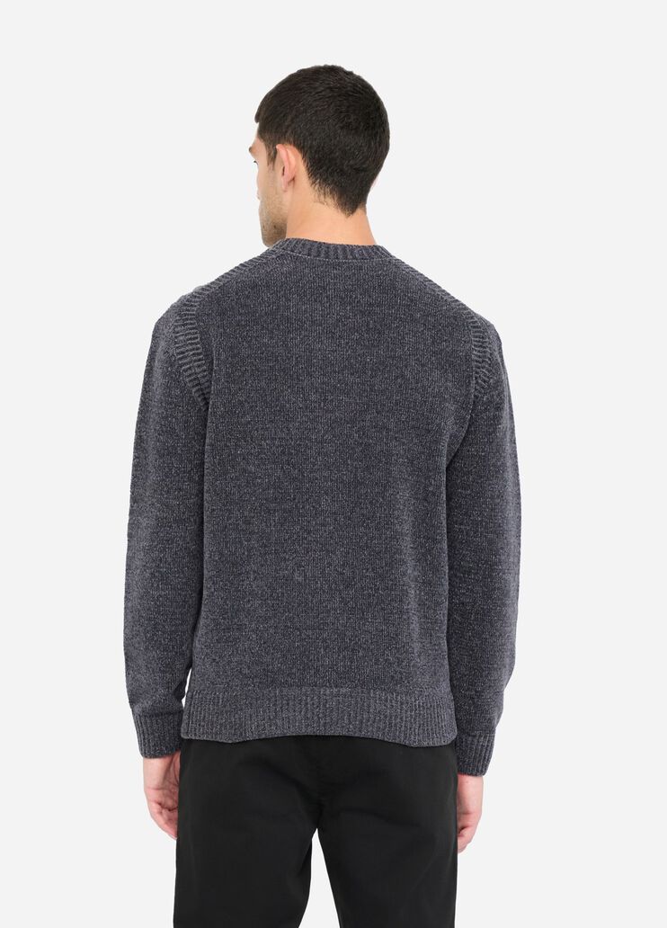 Chenille sweater dark grey Liu Jo - large image number 1