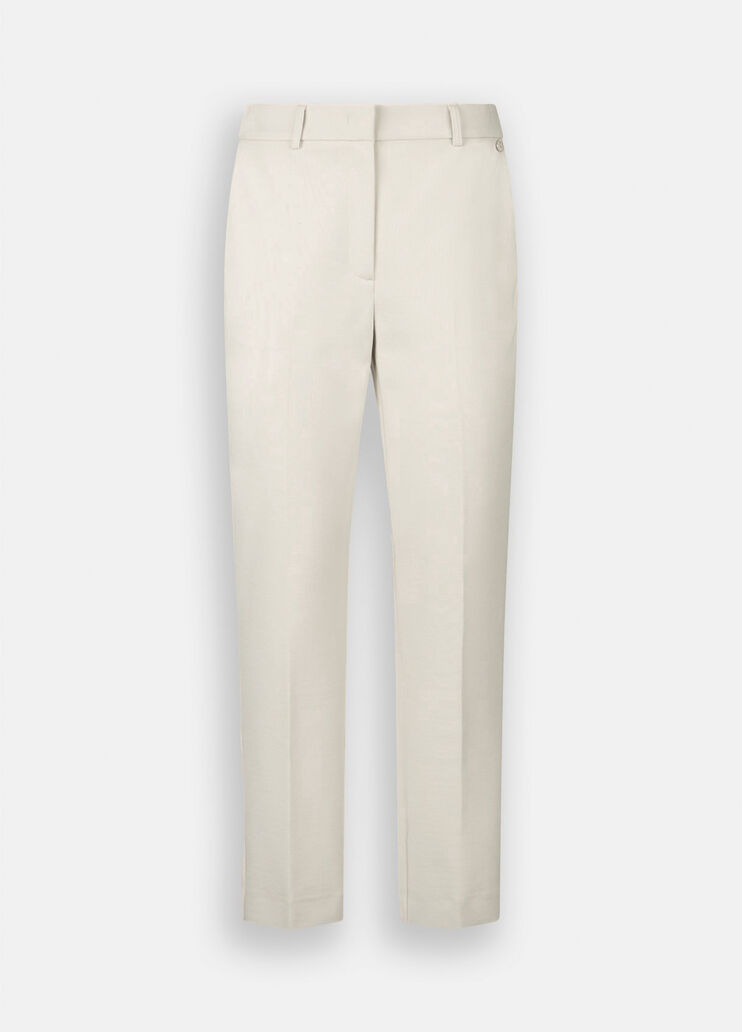 Cigarette trousers white Liu Jo - large image number 6