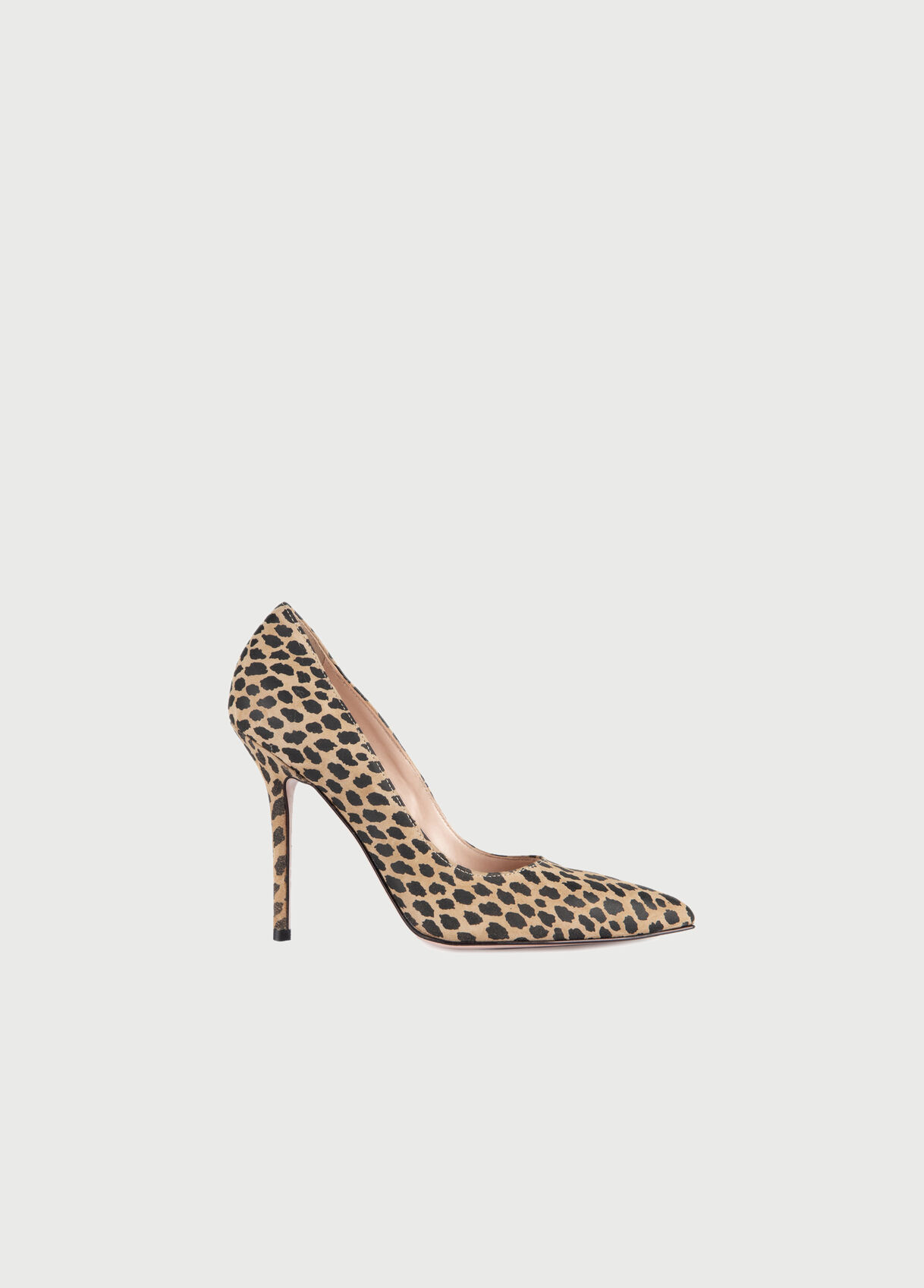 leopard print court shoes