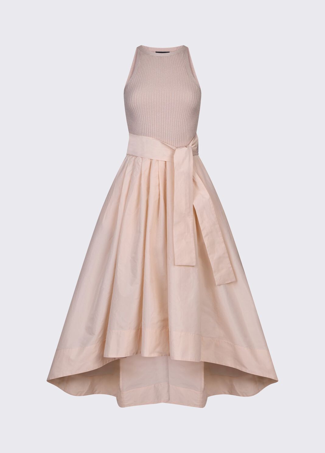 Langes Taftkleid nude Liu Jo - large image number 6