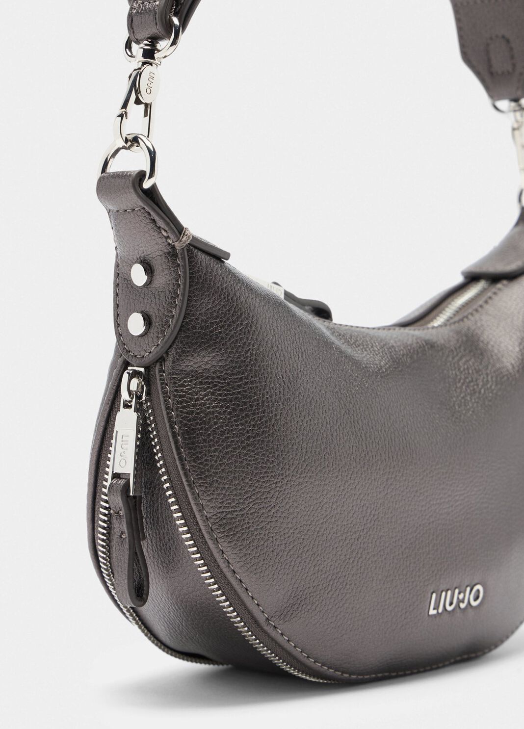 Borsa hobo piccola antracite Liu Jo - large image number 3