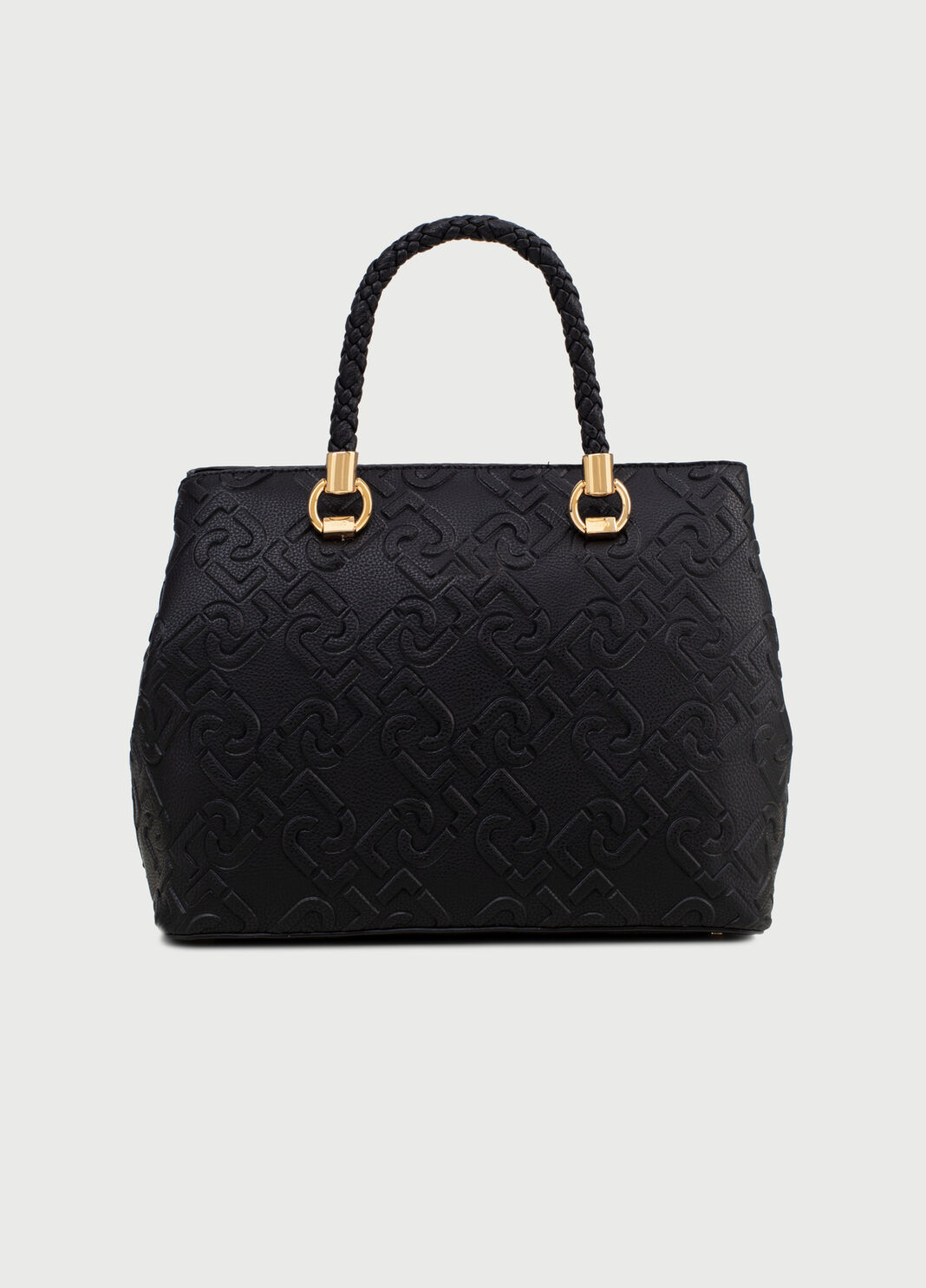 Handbag with logo Black Liu Jo - large image number 3