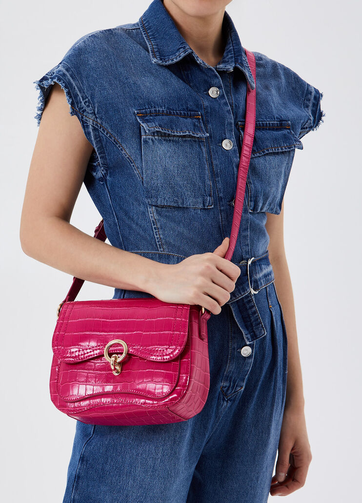 Eco-friendly crossbody bag Fuchsia Liu Jo - large image number 1 Eco-friendly crossbody bag Fuchsia Liu Jo - large image number 1