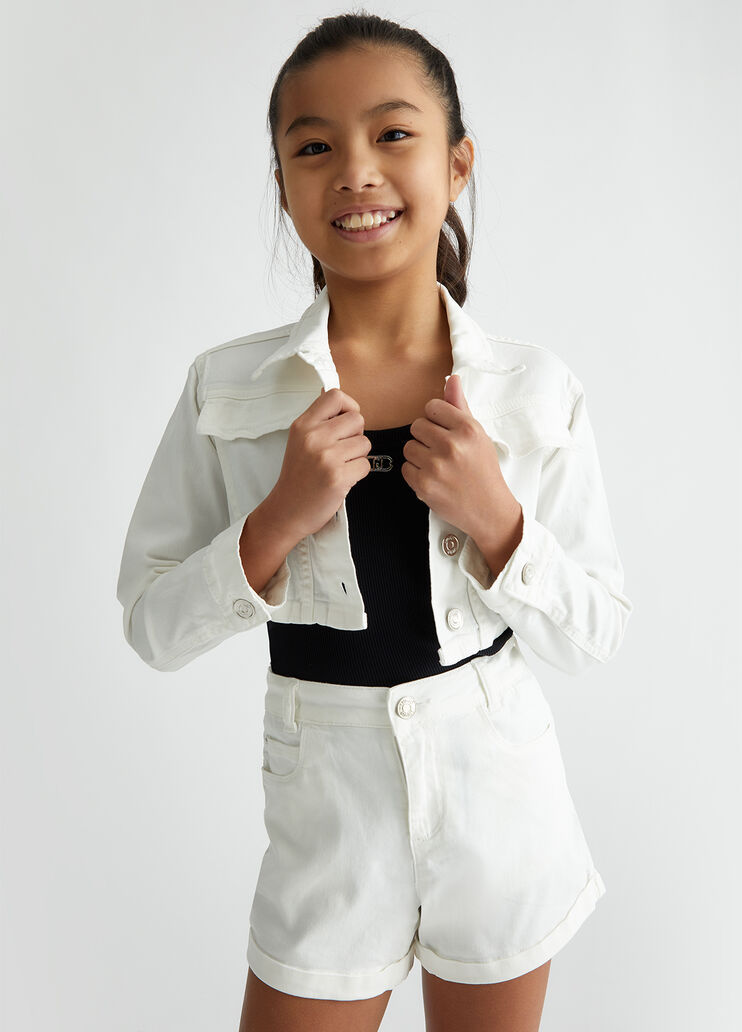 Cropped jacket white Liu Jo - medium Cropped jacket white Liu Jo - medium