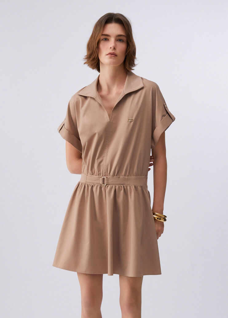 Kurzes Kleid Liu Jo Better Beige Liu Jo - large image number 0