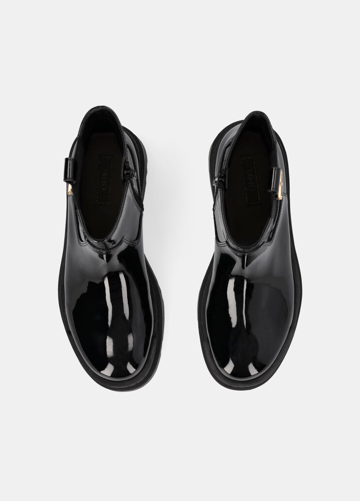 Patent leather platform ankle boots black Liu Jo - large image number 3 Patent leather platform ankle boots black Liu Jo - large image number 3