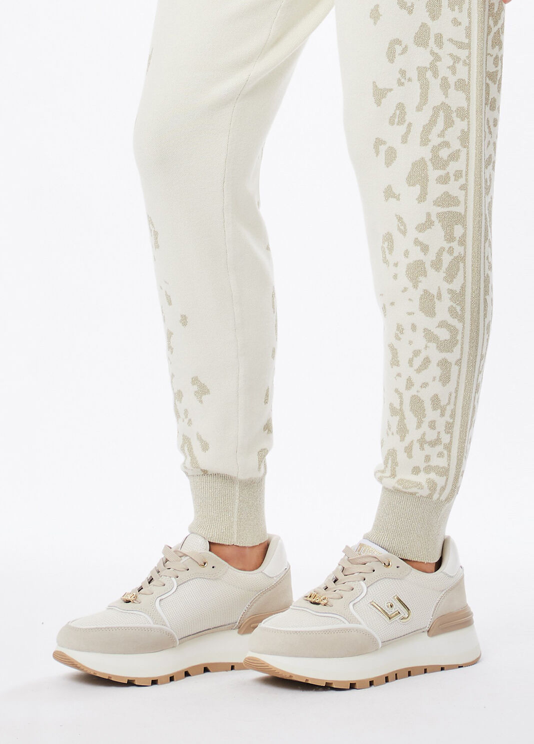 Pantaloni animalier bianco Liu Jo - large image number 2