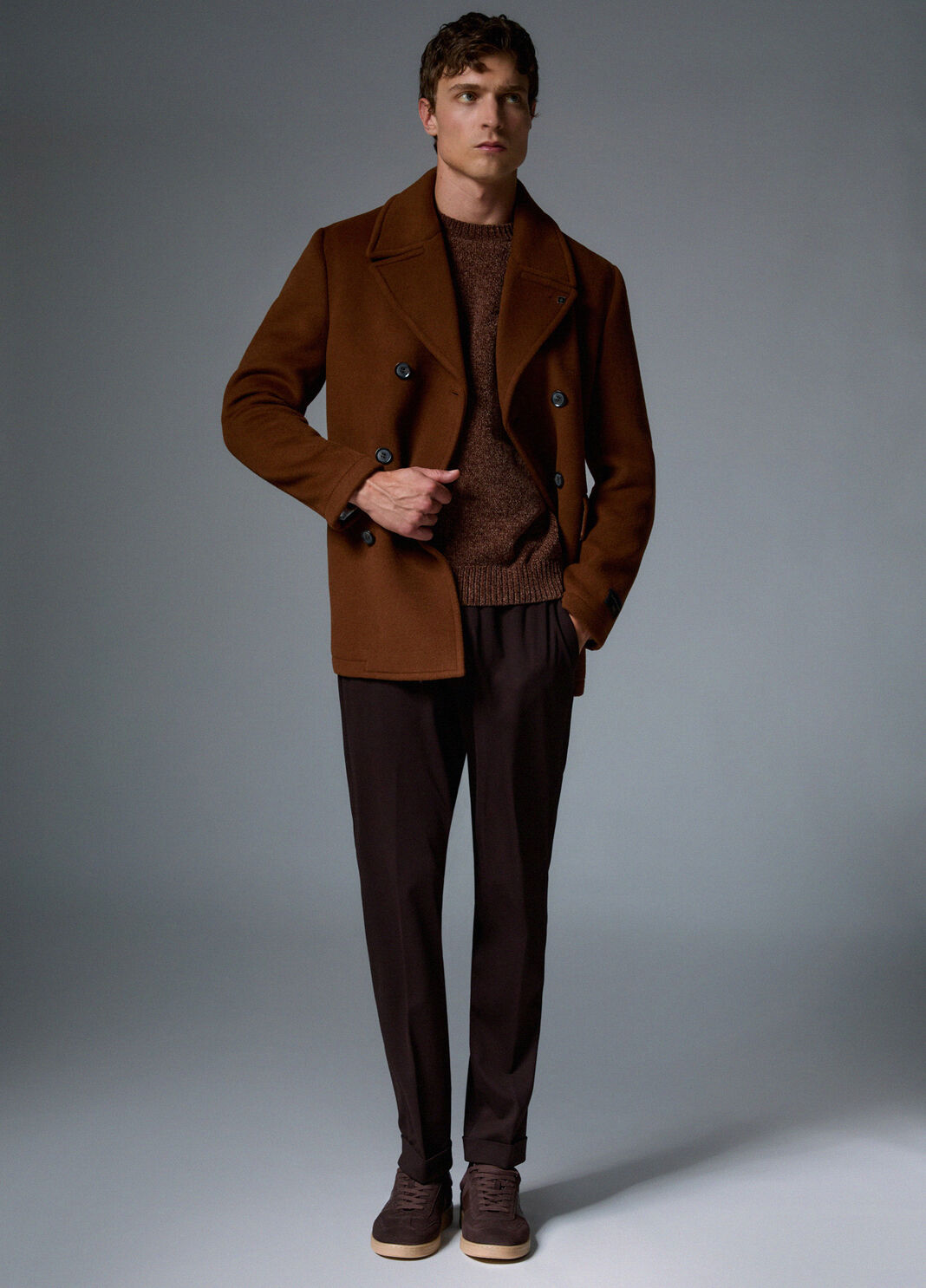 Jogger trousers jersey brown Liu Jo - large image number 2