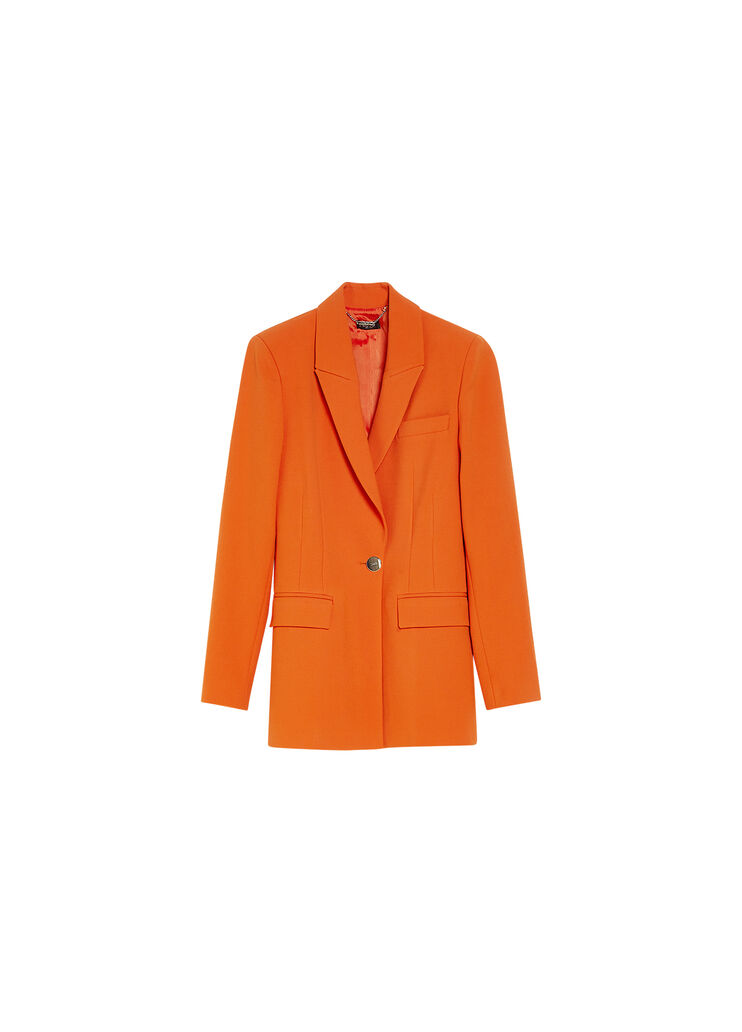 Eco-friendly blazer orange Liu Jo - large image number 4