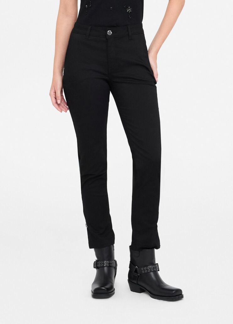 Slim fit chinos black Liu Jo - medium Slim fit chinos black Liu Jo - medium