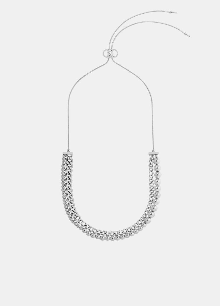 Necklace with metal beads silver Liu Jo - medium Necklace with metal beads silver Liu Jo - medium