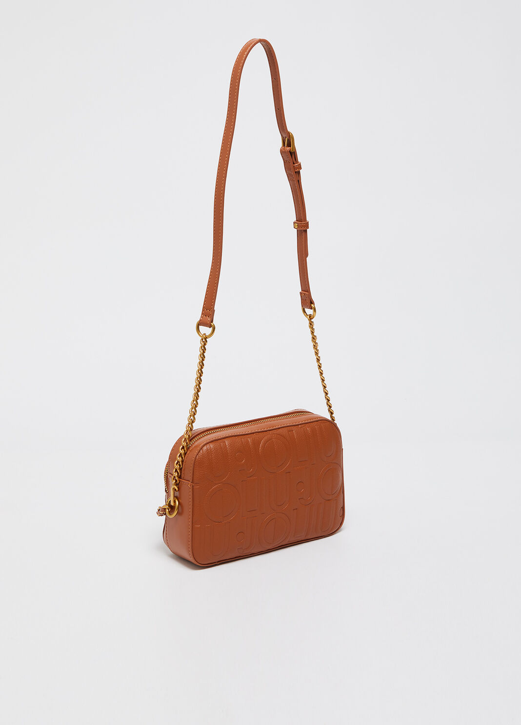 Mittelgro&szlig;e Umh&auml;ngetasche mit Zierkette braun Liu Jo - large image number 2