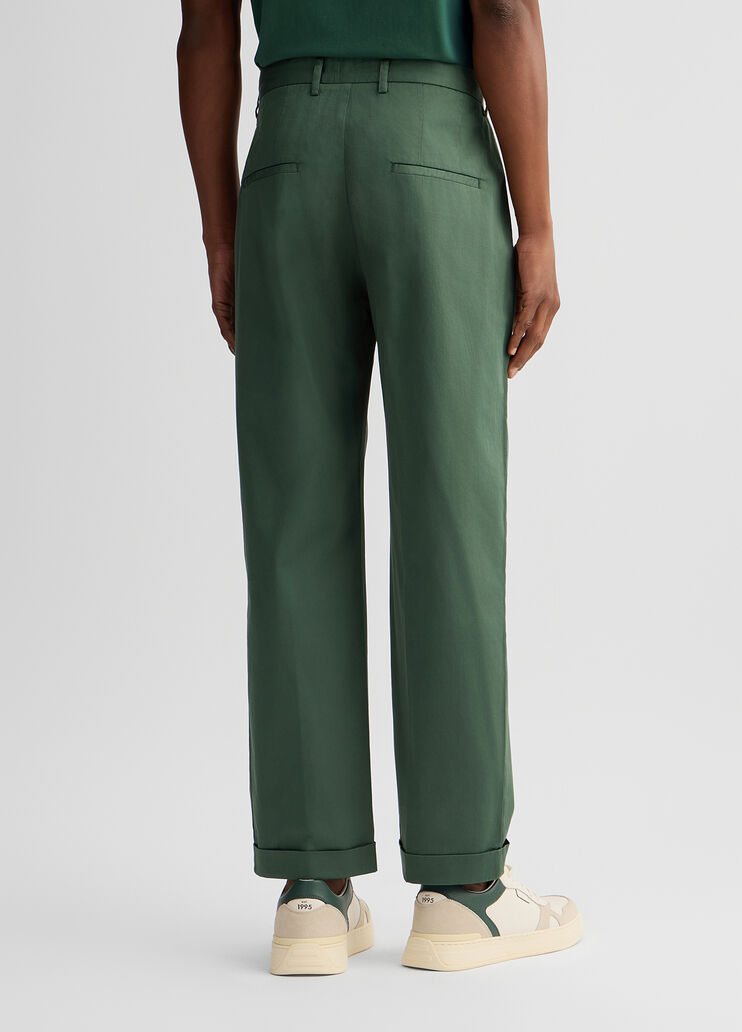 Men's trousers with darts dark green Liu Jo - medium Men's trousers with darts dark green Liu Jo - medium