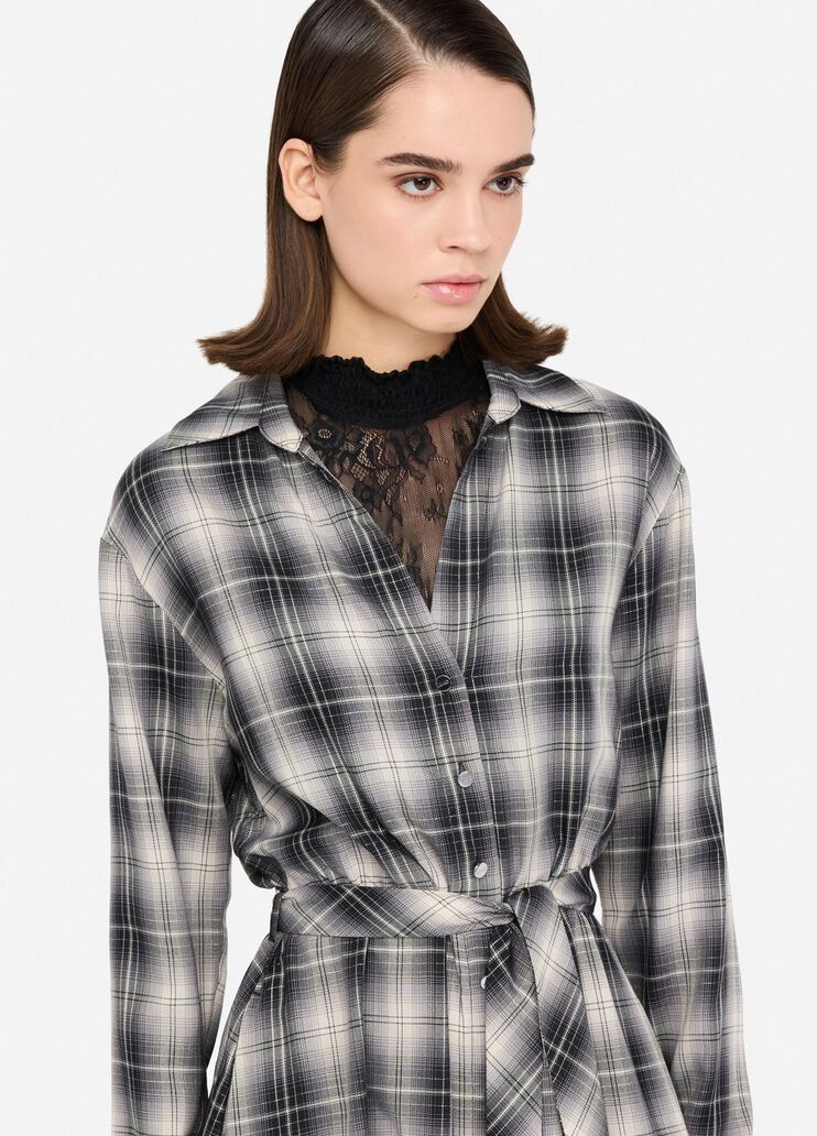 Long chequered dress check Liu Jo - large image number 2