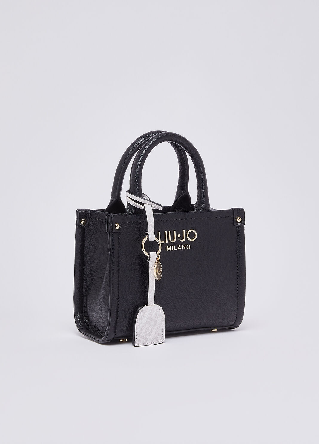 Sac format mini avec charm noir Liu Jo - large image number 1