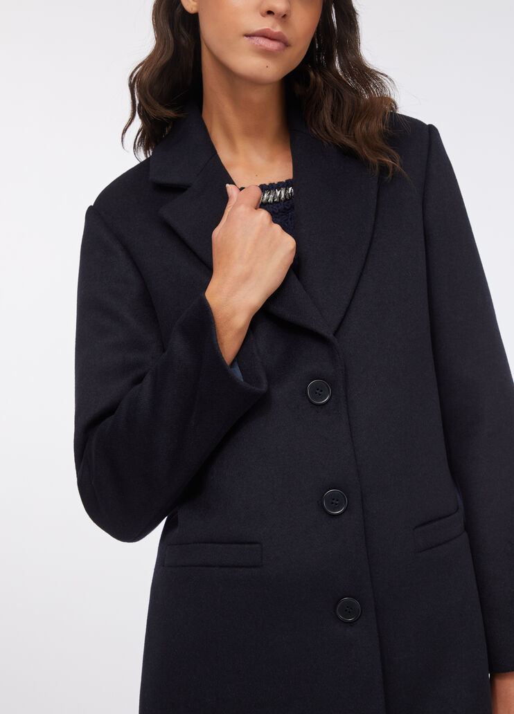 Wool coat navy blue Liu Jo - large image number 3