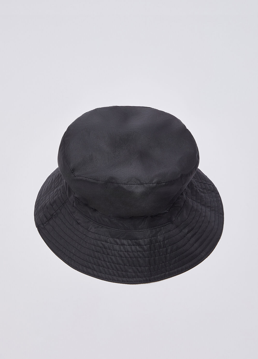Cloche in nylon monogram marrone/monogram Liu Jo - large image number 1