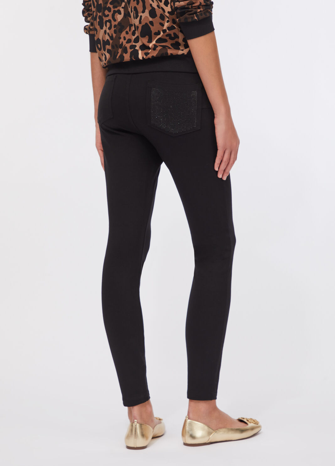 Hose Liu Jo Better Schwarz mit Strass Liu Jo - large image number 1