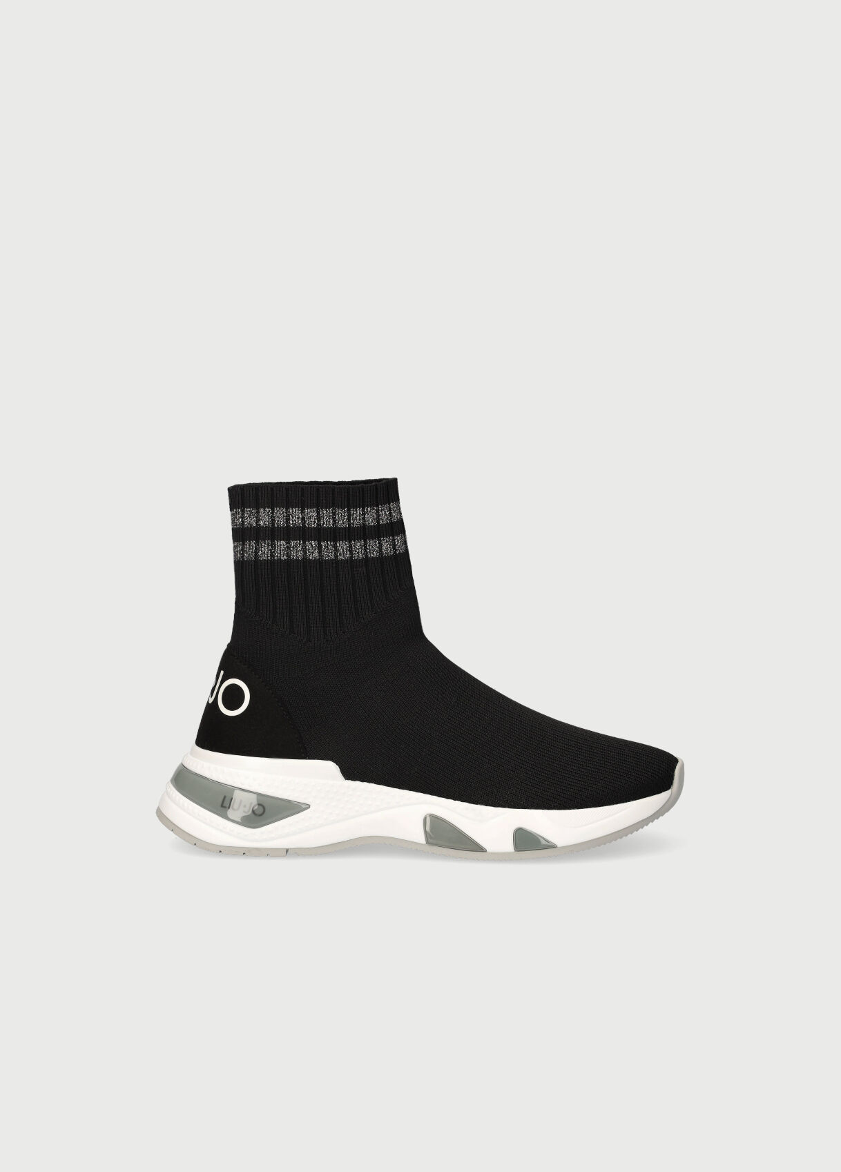 Sock sneakers with logo